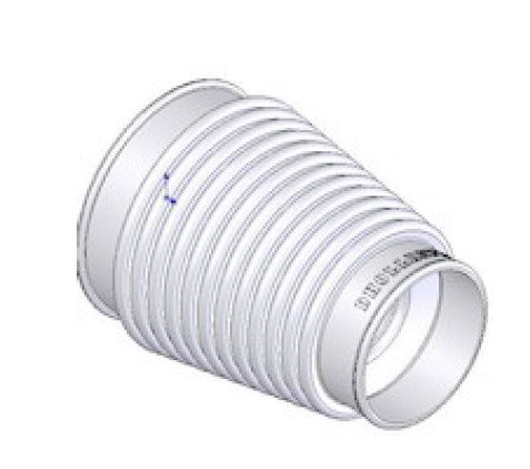 Bellow dust cover Ø 80x58 Dhollandia