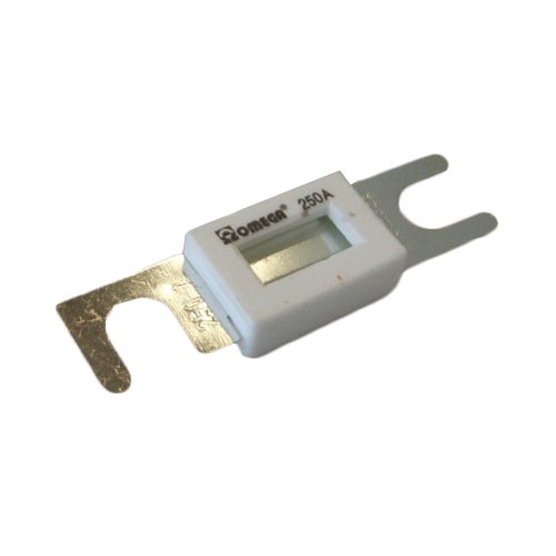 Fusibile 250 A. lamellare prot. Omega Elefantcar - USATO
