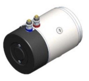 Motore 2 KW, 12 Volts, chiuso, femmina, rotazione senso orario Dhollandia - USATO