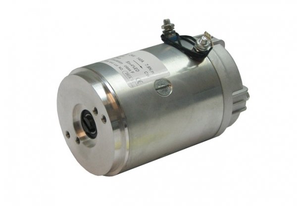 Motore 2 KW, 24 Volts, chiuso, femmina, senso di rotazione orario Dhollandia