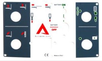 Panel de control de la consola Altimani
