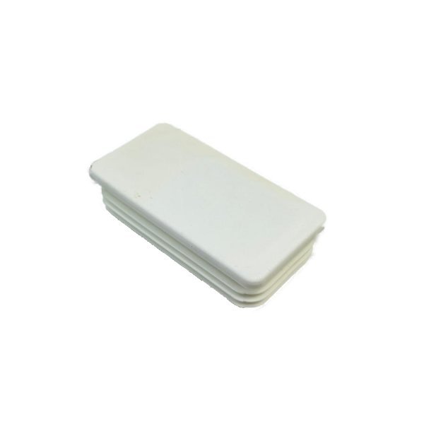 White closure plug 100 x 50 x 3